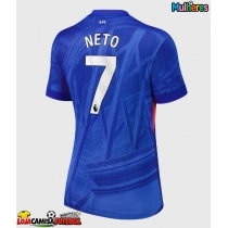Camisa de Futebol Chelsea Pedro Neto #7 Equipamento Principal Mulheres 2025-26 Manga Curta